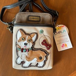 NWT Chala Corgi Crossbody Purse